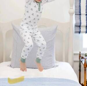 NEW BEAUFORT BONNET pony portrait pajamas set in white